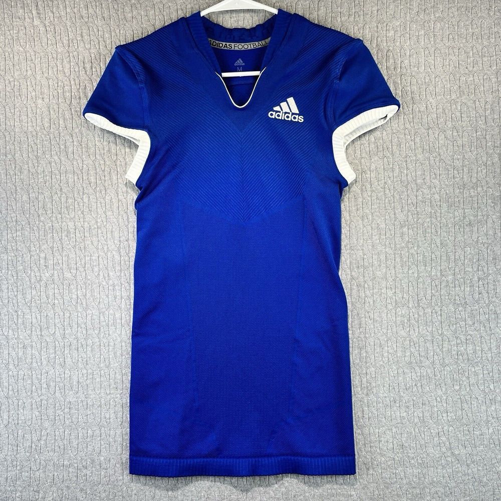 Adidas football tech fit woven Stadium Sports Field Men's shirt Size (M)